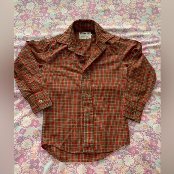 Vintage 80s IZOD Lacoste button down shirt size 8 - Picture 6 of 6